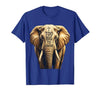 Mademark Too Big To Ignore Bold Elephant Graphic Design T-Shirt - Men - size chart
