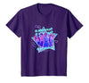 Stranger Things Starcourt Mall Vintage Neon Group Portrait T-Shirt - size chart