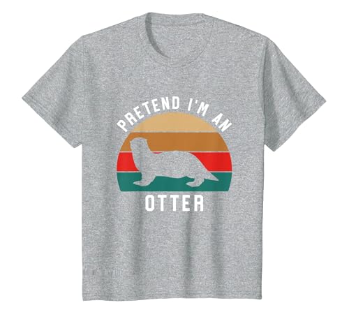 Shirtbooth: Halloween 2019 Simple Halloween Costume Otter Lover Pretend I'm an Otter T-Shirt - size chart