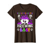 Brewing Baby Family Matching Halloween Costumes Great Grandma of The Brewing Baby Grandma to Be Halloween T-Shirt - size