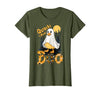 Duck Halloween Gifts Co. Quack I Mean Boo Duck Trick or Treat Spooky Halloween Party T-Shirt - size chart