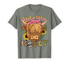 Scottish Highland Cow Lover And Owner Co. Highland Cow Scottish Highland Cow T-Shirt - size chart