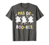 Ballet Ghost Halloween 2024 Spooky Dance Lover Pas de Boo-rée Ghost Ballet Dancer Halloween Dance Teacher T-Shirt - size