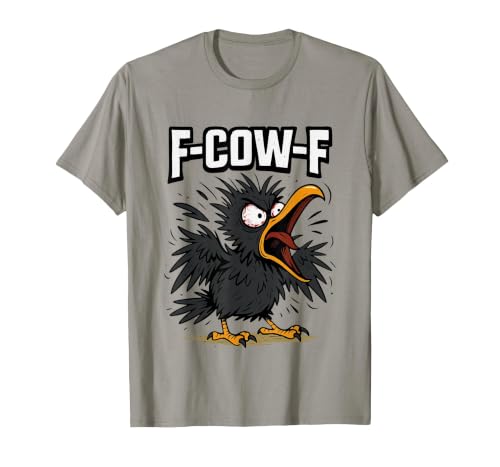 F COW F Crow F-Cow-F T-Shirt - size chart