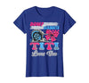 Gender Reveal Family Matching Burnouts or Bows Titi Loves You Gender Reveal Party T-Shirt - size chart