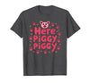 Mademark John Pork's Calling: Here Piggy Piggy Funny Pig Lover Gift T-Shirt - size chart