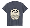 Alaska is Calling and I Must Go Mountains Bear T-Shirt - size chart