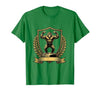 Mademark Monkey Flexing Muscles on Gym Podium T-Shirt - Men - size chart