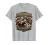 Mademark Horses Over Everything Equestrian Design T-Shirt - Men - size chart