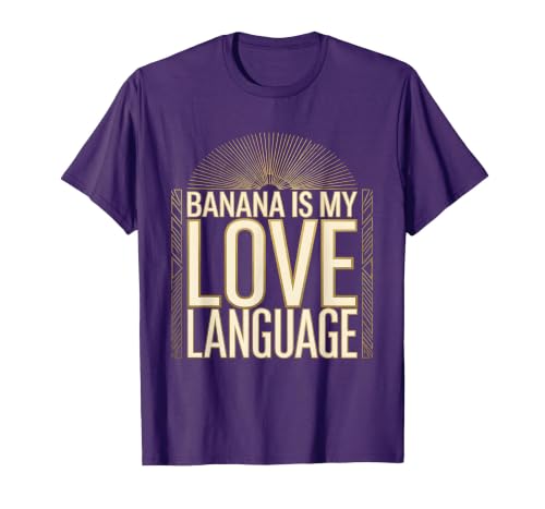 Mademark Banana Is My Love Language Monkey Design T-Shirt - Men - size chart