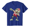 Halloween Shirts Women Men Kids Dabbing Zombie Brain Halloween Scary Dab Dance Boys Teen Men T-Shirt - size chart