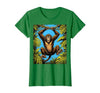 Mademark Monkey Hanging From Jungle Vine Graphic T-Shirt - Women - size chart
