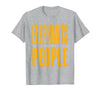 Mademark Elephants Are My People Safari Wildlife Design T-Shirt - Men - size chart
