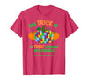 Presto Autism Awareness Halloween October Pumpkin Autism Awareness Halloween Fall October Puzzle Pumpkin T-Shirt - size chart
