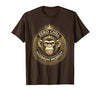 Mademark Zero Chill Maximum Monkey Fun Graphic Design T-Shirt - Men - size chart