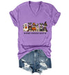 WQFQW Spooky Schnauzer Society Halloween Shirt Terrifying Halloween T-Shirt - size chart
