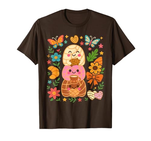 Mexican Spanish Latina Halloween Season Mexican Boo Pan Dulce Spooky Season Halloween Pantasmas T-Shirt - size chart