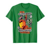 Marvel Halloween Madness Awaits the Greatest Super Heroes T-Shirt - size chart
