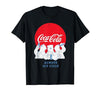 Coca-Cola Coca Cola Always Ice Cold Polar Bears Christmas T-Shirt - size chart
