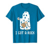Funny Halloween Vibes Trick Or Treating I Got A Rock Funny Halloween Trick Or Treating Ghost T-Shirt - size chart