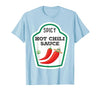 Lustige Essen & Sauce Fasching Kostüm Co. Chilli Sauce Costume Funny Fancy Dress Costumes for Men and Women T-Shirt - size