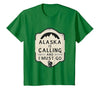 Alaska is Calling and I Must Go Mountains Bear T-Shirt - size chart