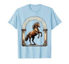 Mademark Horses Over Highways Always Equestrian Design T-Shirt - Men - size chart