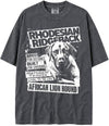 BABATEES U.S.A. MAX-Heavyweight Punk Rock Animals Shaka Wear Oversized 7.5oz Cotton Tshirt - size chart