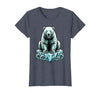 Mademark Polar Bear Lone Ice Floe Arctic Drift Illustration T-Shirt - size chart