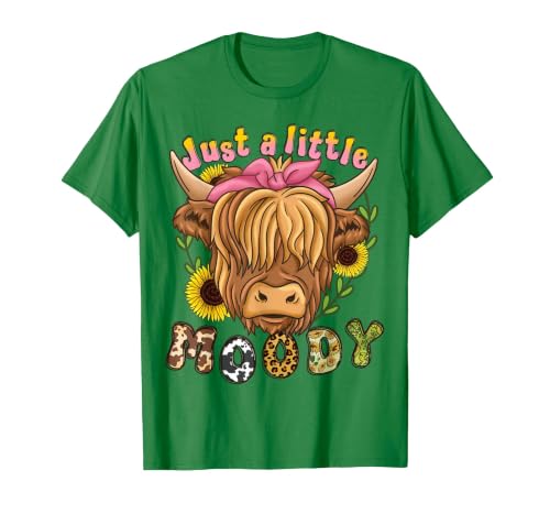 Scottish Highland Cow Lover And Owner Co. Highland Cow Scottish Highland Cow T-Shirt - size chart