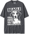 BABATEES U.S.A. MAX-Heavyweight Punk Rock Animals Shaka Wear Oversized 7.5oz Cotton Tshirt - size chart