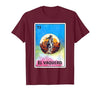 Cowboy Mexican Cards Mexican Bingo El Vaquero T-Shirt - size chart