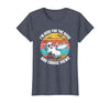 Boos Cruise Halloween Ghost Drinking Gifts Here for The Boos and Cruise Views Halloween Party T-Shirt - size chart
