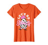 Let's Go Ghouls Cow Print Halloween Costumes Let's Go Ghouls Cowgirl Western Spooky Halloween Cute Retro T-Shirt - size chart