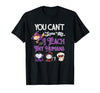 Happy Halloween Costume Tee You Can't Scare Me I Teach Tiny Humans Funny Halloween T-Shirt - size chart