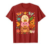 Mexican Spanish Latina Halloween Season Mexican Boo Pan Dulce Spooky Season Halloween Pantasmas T-Shirt - size chart