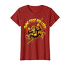 Mademark Swing First Ask Later Funny Monkey Design T-Shirt - Women - size chart