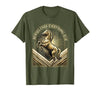 Mademark Horses Over Everything Equestrian Design T-Shirt - Men - size chart