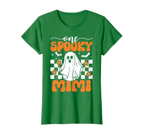 One Spooky Mimi Halloween Family Matching One Spooky Mimi Matching Family Halloween Costumes T-Shirt - size chart