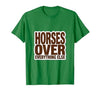 Mademark Horses Over Everything Equestrian Design T-Shirt - Men - size chart