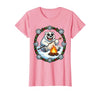 Mademark Polar Bear Sunglasses Roasting Marshmallow Christmas T-Shirt - size chart