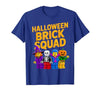 Family Master Builder Birthday Kids Toddler Gifts Halloween Brick Squad Costume Master Builder Blocks Building T-Shirt -