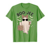 Halloween Boo-Jee Leopard Ghost Coquette Bow Coquette Leopard Ghost Coffee Boo-JEE Halloween Boujee Ghost T-Shirt - size