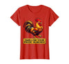 Mademark Swallow Your Pride Already Dirty Humor Design T-Shirt - Women - size chart