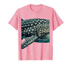 Mademark Whale Shark Spotted Skin Close-Up Pattern T-Shirt - size chart