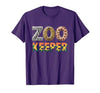 Zoo Keeper Costume Adult Party Safari Zookeeper Zoo Keeper Costume Adult Halloween Party Safari Zookeeper T-Shirt - size
