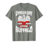 Polish Heritage Gifts Dyngus Day Buffalo New York Piwo Polka Pierogi Na Zdrowie T-Shirt - size chart