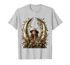 Mademark Safari Explorer Elephant Tusk Skull Framed Art T-Shirt - Men - size chart
