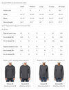 Gene Brown Designs Buffalo Soldiers Collegiate White Combo Long Sleeve T-Shirt - size chart