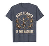 Mademark Ring Leader Of This Madness Circus Monkey Design T-Shirt - Men - size chart